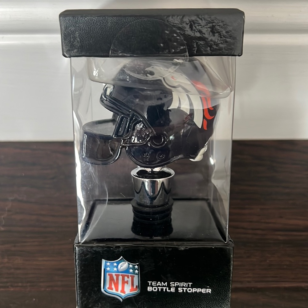 NFL authentic broncos bottle stopper